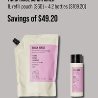THIKK RINSE Volumizing Conditioner 1L Refill