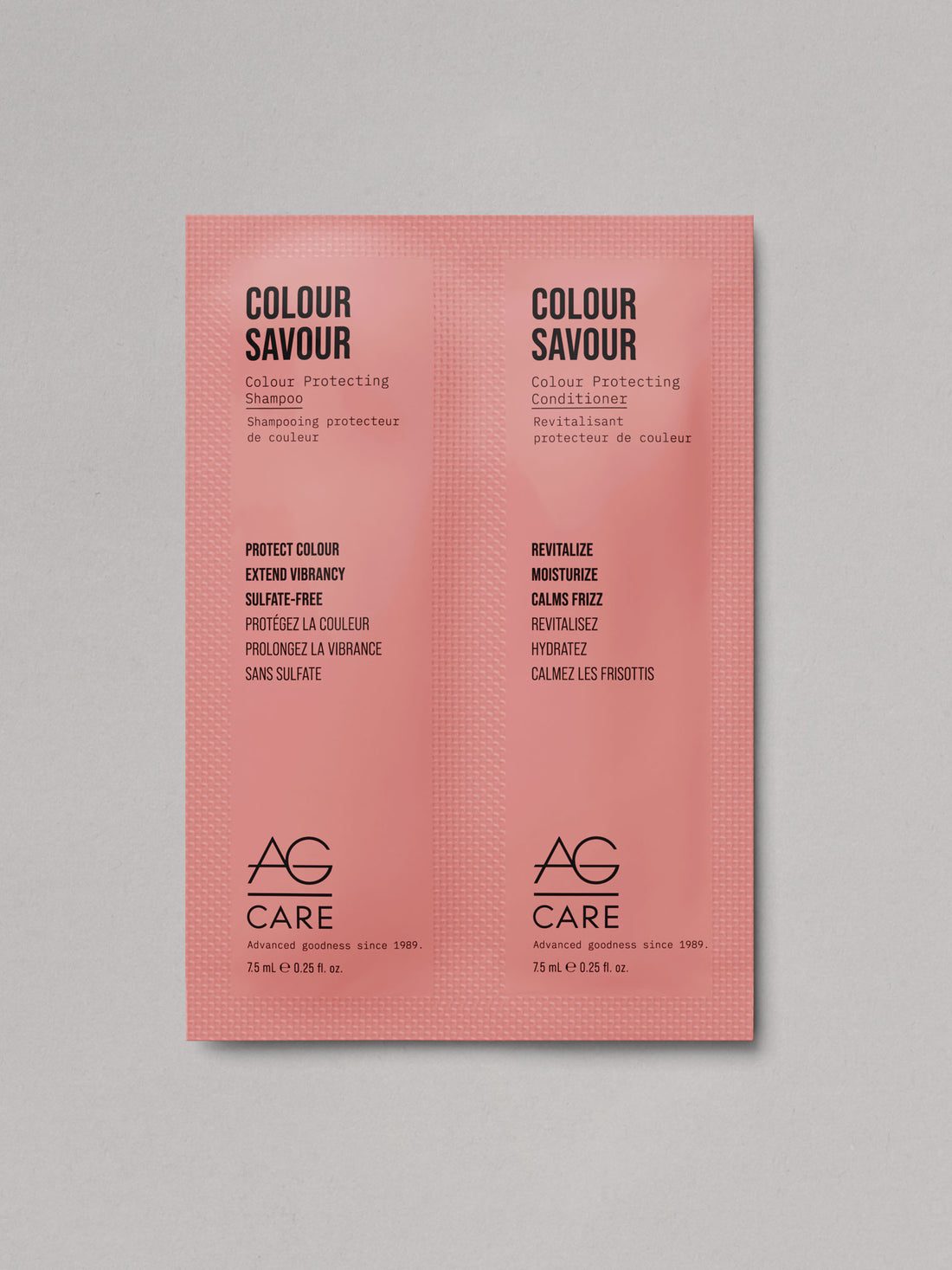 FREE SAMPLE COLOUR SAVOUR Shampoo & Conditioner Duo