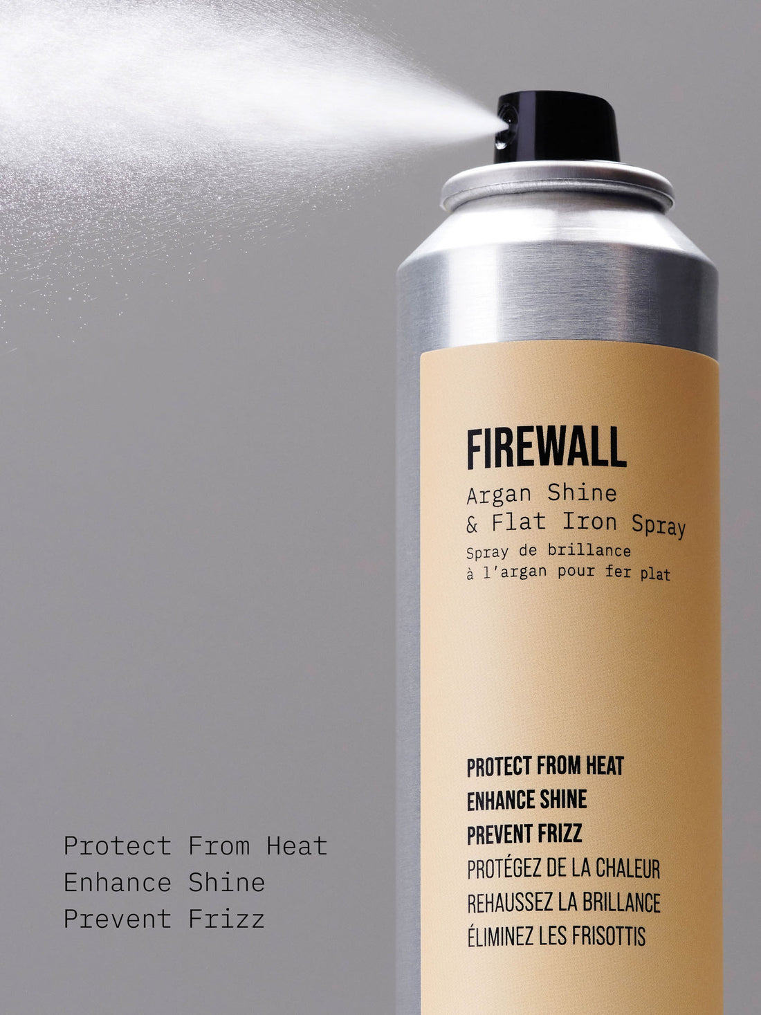 FIREWALL Argan Shine & Flat Iron Spray